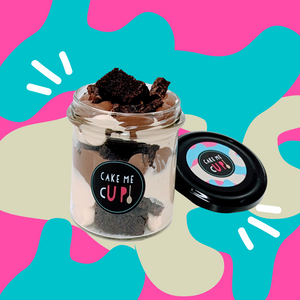 Double Chocolate Brownie Cake me cUP