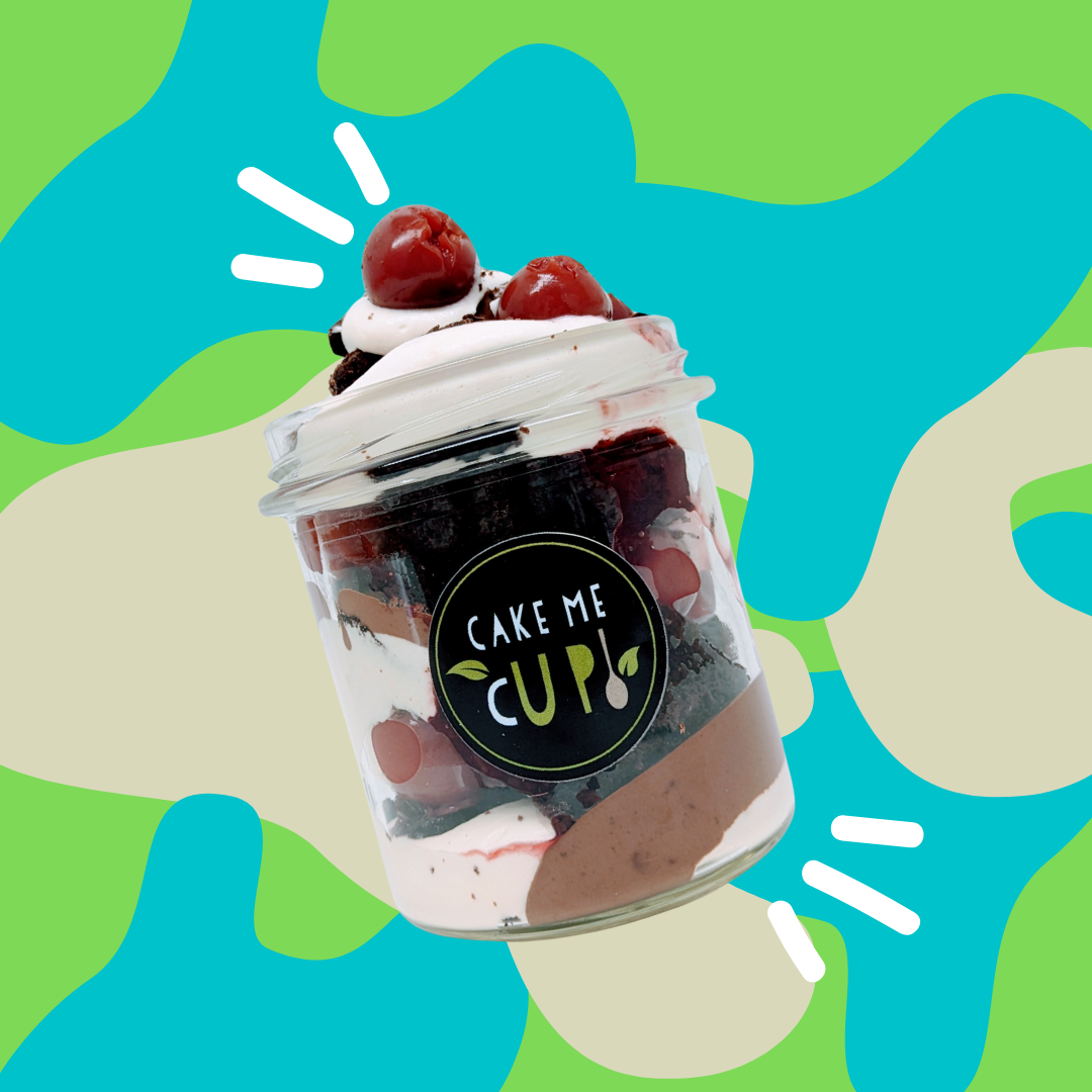 Vegan Black Forest Cake me cUP